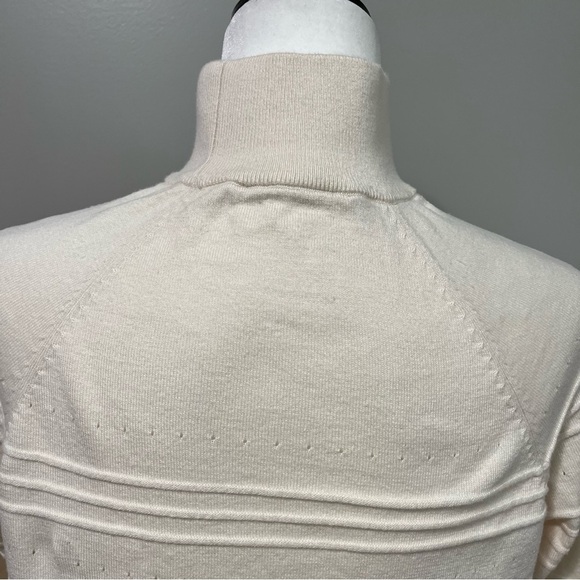 FIG Clothing Amsterdam Turtleneck Cream Knit Sweater - Picture 9 of 12